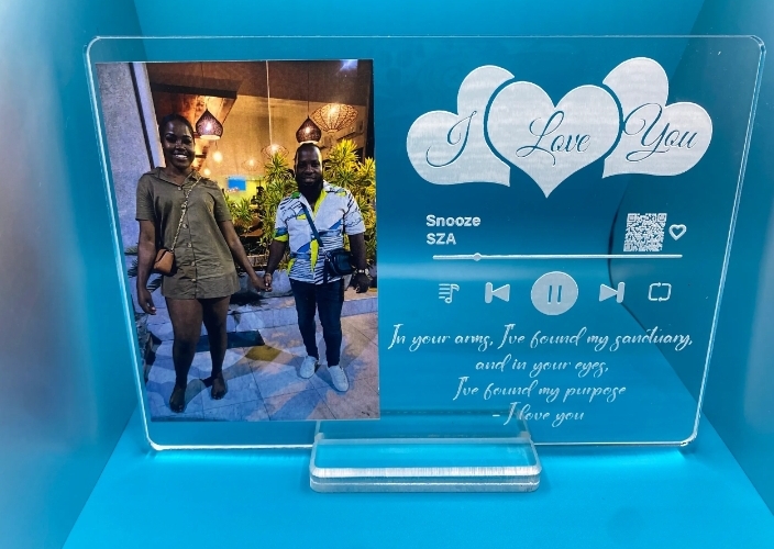 Personalized Full Acrylic Stand